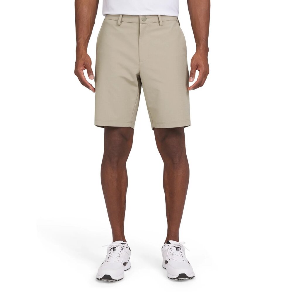 Chaps Golf Shorts Performance Flat Front Stretch 9" Inseam Mens Sz 38 & 46 Khaki
